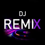 dj remix android application logo